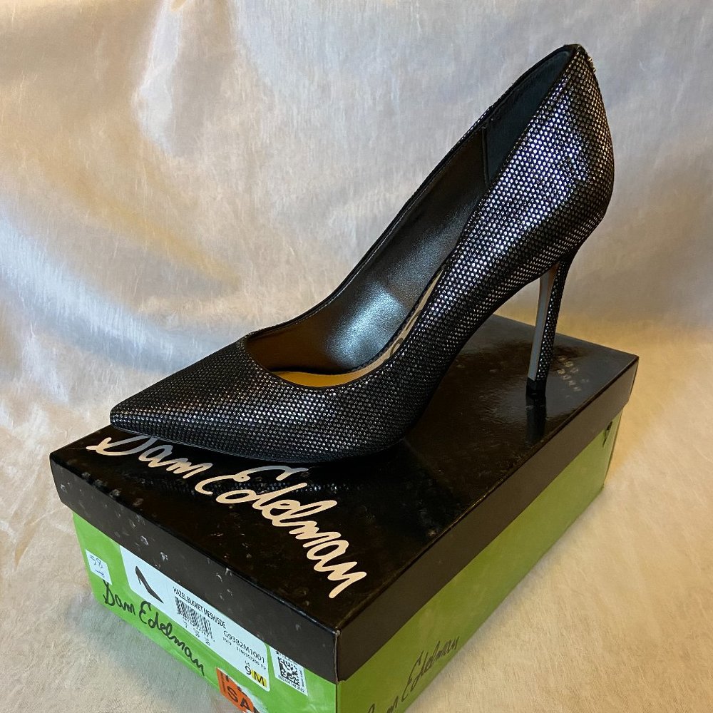 Sam Edelman Hazel Stiletto Pumps- Black